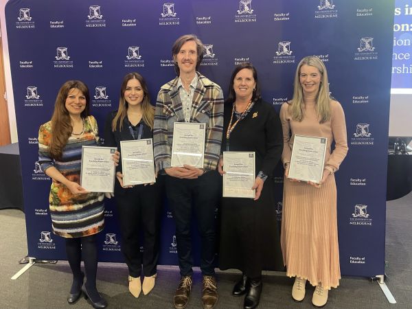 Group photo of award recipients